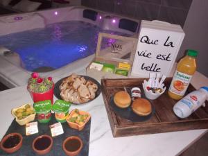 Appartements Nuit romantique avec Jacuzzi SPA privatif proche TOULOUSE : photos des chambres