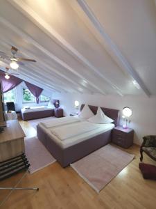 Triple Room with Balcony room in Pension Mozart