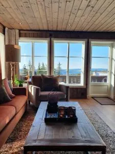 Beautiful cabin at Lifjell perfectly located for hiking and skiing with sauna - Bekkjus