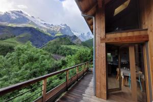 Chalet lecrin - 6 pers with panoramic view of the Meije