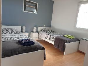 Appartements Les 2 rivieres Appt T3 dans le Golfe du Morbihan : photos des chambres