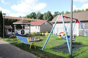 Holiday complex with the pool and volleyball in Miedzyzdroje