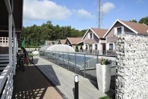 Holiday complex with the pool and volleyball in Miedzyzdroje