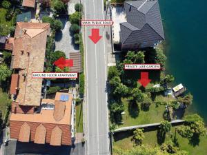 Il Glicine appartamento con darsena privata a lago