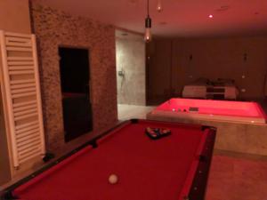 Appartements LE LOFT A BULLES (85m2 Jacuzzi Hammam Billiard Bar Douche Sauna) : photos des chambres