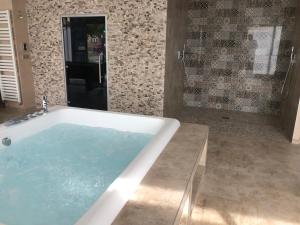 Appartements LE LOFT A BULLES (85m2 Jacuzzi Hammam Billiard Bar Douche Sauna) : photos des chambres