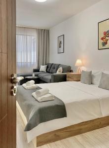 Spacious Cozy 2 bed Apartment with Work Space Fast Wi fi