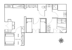 Appartements Acconat-Domaine du Moulin ( 8 Gites ) : Appartement 2 Chambres