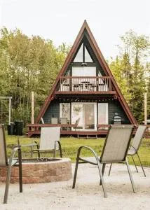 Aframe on Bass Lake - Grand Rapids