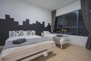 Cozy 3 bedrooms - 2 Parkings - Jalan Ampang for 7 - Batu Empat