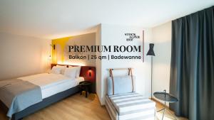 Premium Room with Balcony room in Hotel Stockalperhof