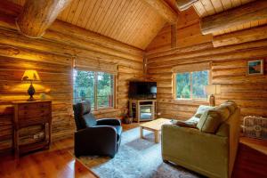 The Log Cabin home
