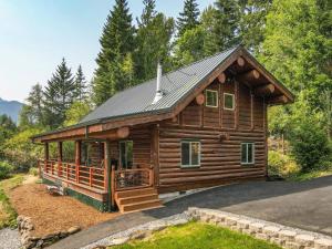 The Log Cabin home