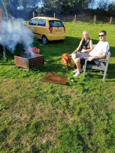 Glamping Pod in St Austell Sleeps 2 with Spa Pool