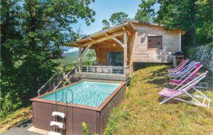 Maisons de vacances Stunning home in Bordezac with 3 Bedrooms and Outdoor swimming pool : photos des chambres