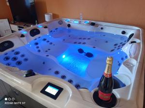 Villas Sauna & Double Jacuzzi interieur et sous les etoiles 1h30 Paris : photos des chambres