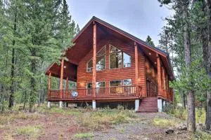 Luxe Island Park Cabin with National Forest Views! - Rea