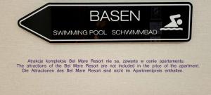 Bel Mare Wyspa, apartament z parkingiem gratis