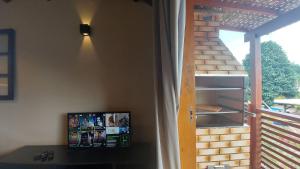 Cepilho - Flat com cozinha, 50mts da Praia, Churr, Piscina, WiFi eficiente, Netflix