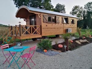 Lodges l'echappee belle en Champagne : photos des chambres