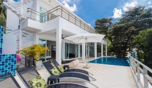 Villa Ginborn 5 bedroom Pool Villa with Sea View in Kata Beach