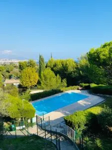 Appartement côte d’Azur Plage - piscine - tennis - Cagnes-sur-Mer