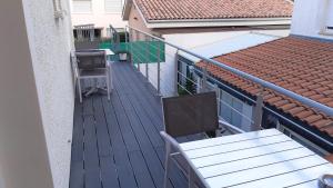 Appartements Le Transat : Studio avec Balcon 