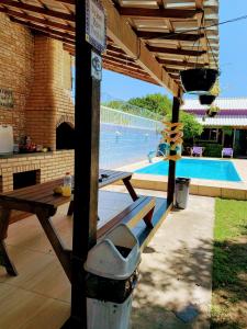 Casa da piscina