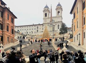 Apartment Spanish Steps with panoramic roof-terrace