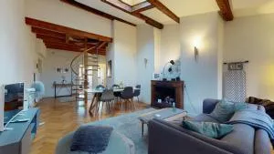 Modern apartment with a view of the Jet d'Eau - Genf