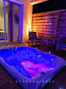Magnifique cottage haut de gamme avec jacuzzi l'attrape rêve - 圣安德烈-德瓦尔博涅