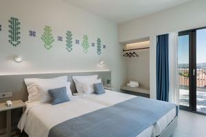 Double or Twin Room with City View room in Arkadi Hotel