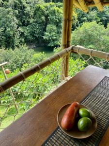 Ecocabaña Pocahontas en rio Santo Domingo, Melcocho