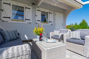 Domki nad morzem Otulone Słońcem