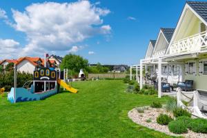 Domki nad morzem Otulone Słońcem