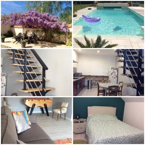 Maisons de vacances Gite des ouches - piscine : photos des chambres