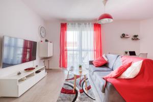 Appartements Au Calme. Apartment with free parking : photos des chambres