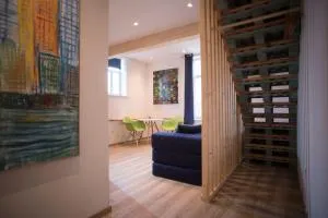 Der-einstige-TAUBENSCHLAG-in-der-Hofstallung-2-geschossiges-Deluxe-Maisonette-Apartment - Holzkirchen