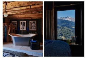 Maisons de vacances Alpine Chalet with Hot Tub & dog friendly : photos des chambres