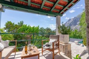 stone house Nikolina with heated Pool 