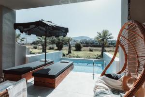 Junior Suite with Private Pool room in Eliros Mare Hotel