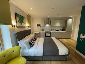 Studio Apartment room in Quay Apartments Manchester