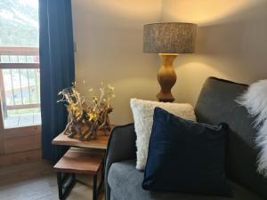 Appartements Arc 1950 Appartement de standing Refuge du Montagnard, vue incroyable sur le Montblanc, skis aux pieds Acces spa et piscine : photos des chambres