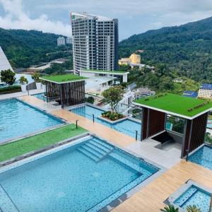 Genting Windmill Amazing Sky Pool 2bedroom With Aircon Wi-Fi