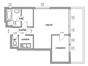 Appartements Appartement Chamrousse, 2 pieces, 4 personnes - FR-1-340-3 : photos des chambres
