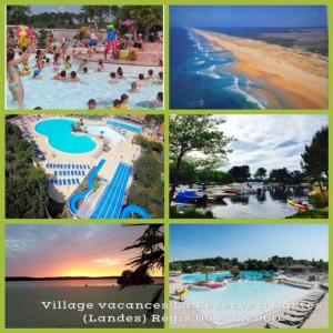 Campings Bungalows soit en 3 ou 4ch - jusqu'a 18 voyageurs - mh732 3ch ou mh828 4ch Biscarrosse Lake-proche ocean : photos des chambres