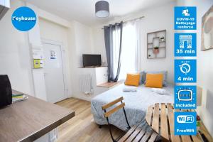 Appartements Appart 4 pers Wifi proche Paris et Transports : photos des chambres
