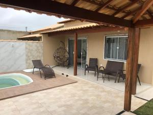 Casa c piscina churrasqueira em unamar Cabo frio