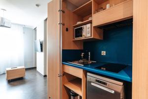 Appart'hotels Appart’City Confort Lyon Cite Internationale : Appartement 1 Chambre
