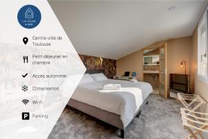 Appart'hotels Hotel Une Chambre en Ville : photos des chambres